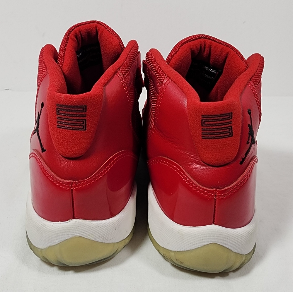 Nike Air Jordan 11 Retro Win Like '96 378038-623 Youth Size 6.0 Red - Picture 2 of 16